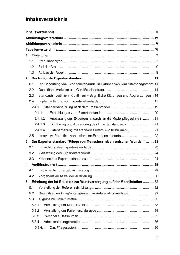 Wundmanagement Auf Basis Des Nationalen Expertenstandards Pflege Von