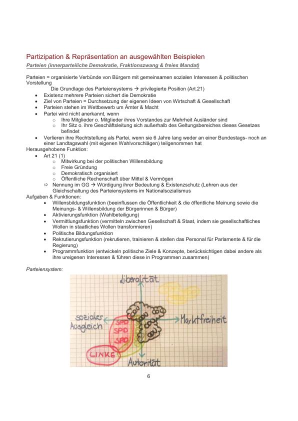 Politik Und Wirtschaft Lernzettel F Rs Abitur Hausarbeiten De