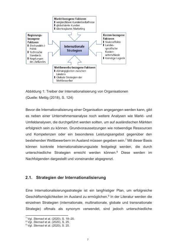 Strategien Der Internationalisierung. Eine Handlungsempfehlung Anhand ...