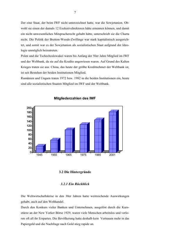 IWF Und Weltbank - GRIN | Grin