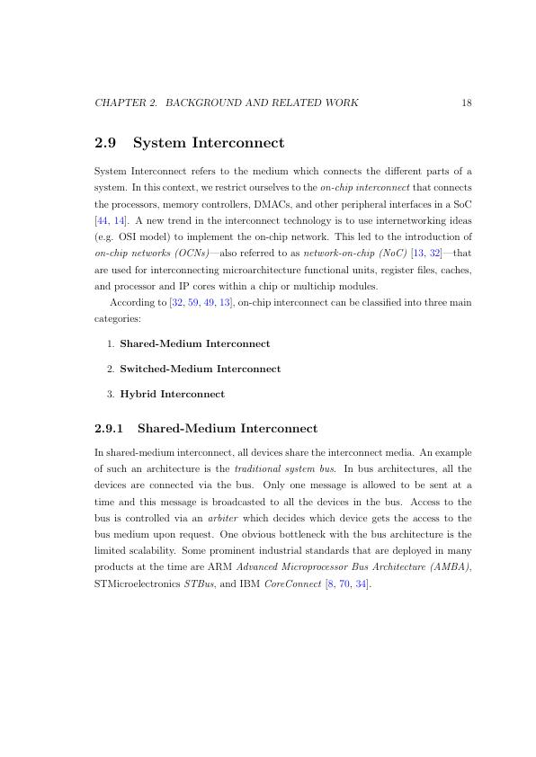 network on chip master thesis