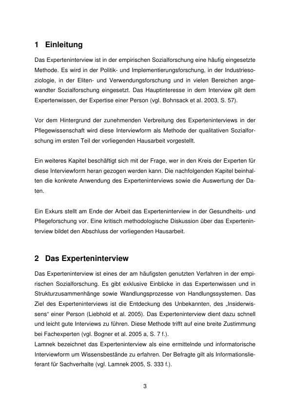 thesis mit experteninterviews