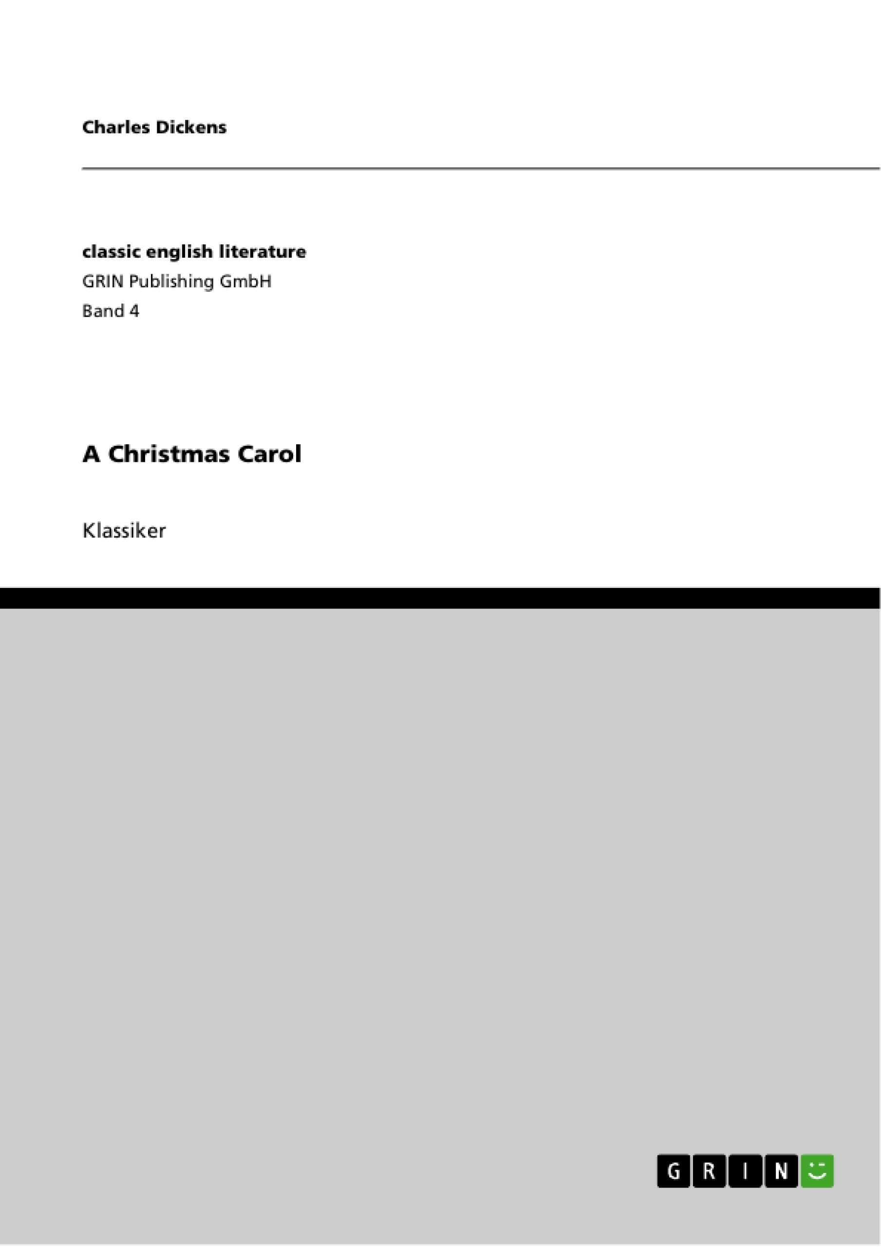 Título: A Christmas Carol