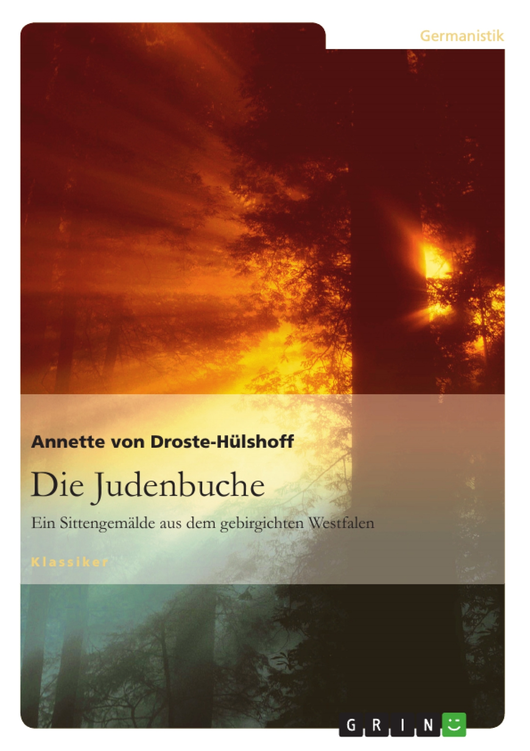 Titre: Die Judenbuche