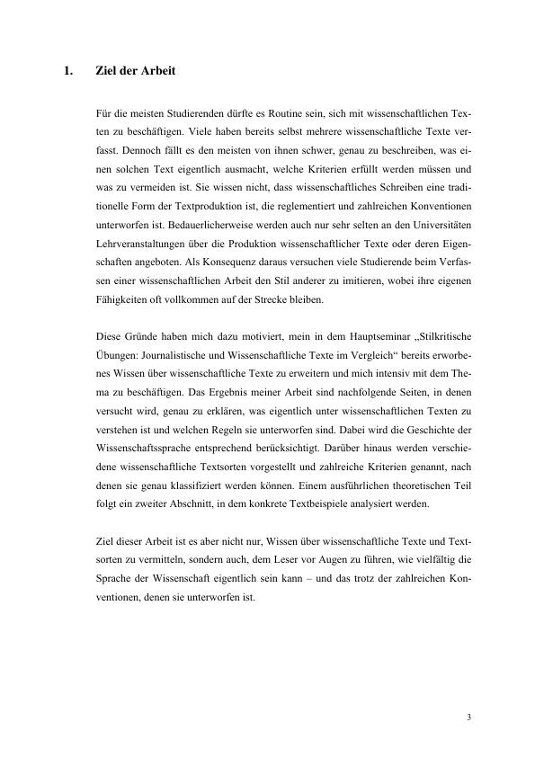 Wissenschaftliche Texte und Textsorten - GRIN | Grin