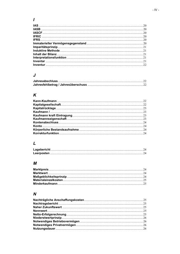 Glossar Und Erläuterungen Zur BWL: Buchführung & Jahresabschluss ...