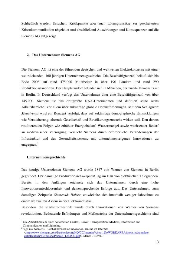 siemens master thesis