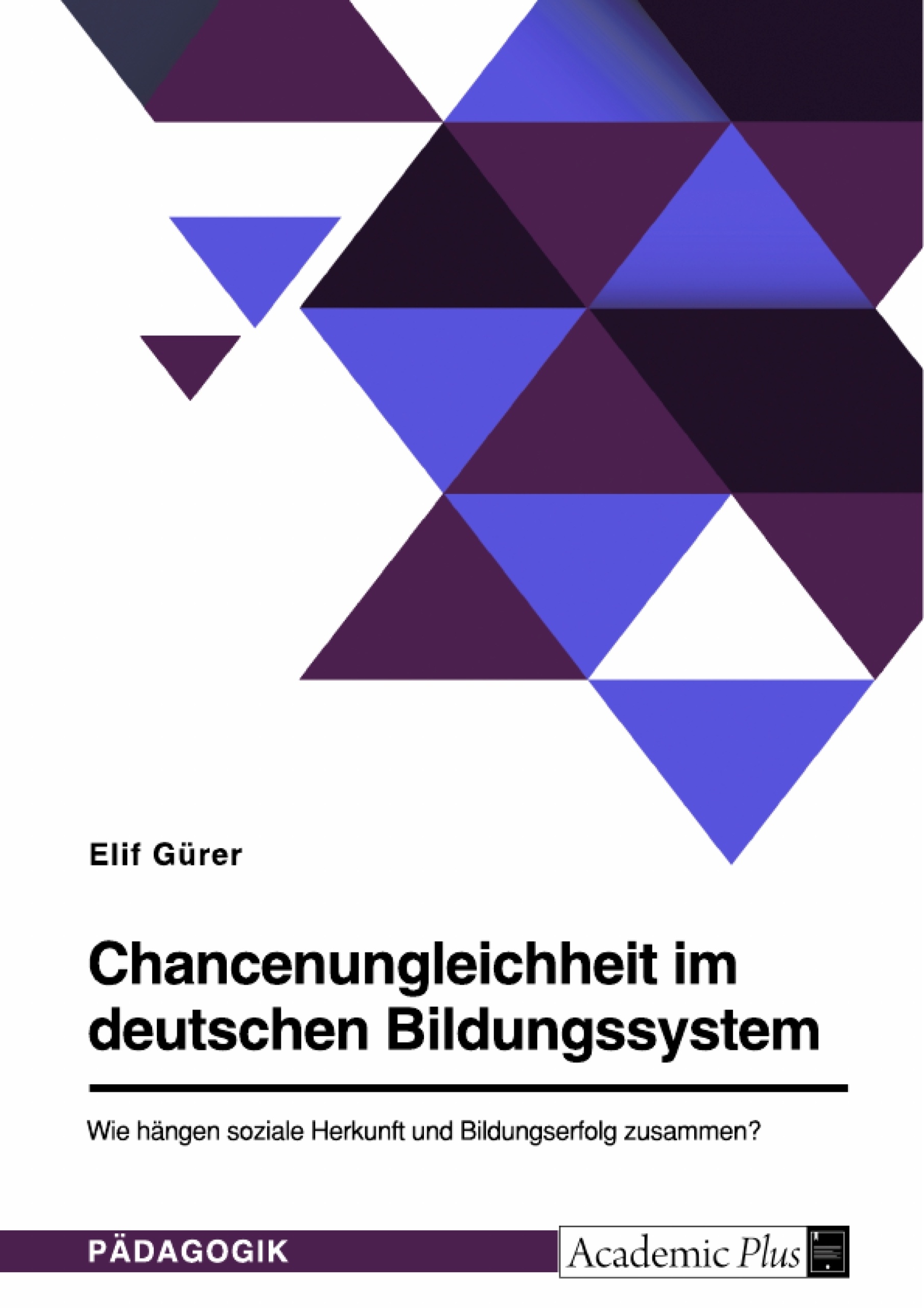 Titel: Chancenungleichheit im deutschen Bildungssystem. Wie hängen soziale Herkunft und Bildungserfolg zusammen?