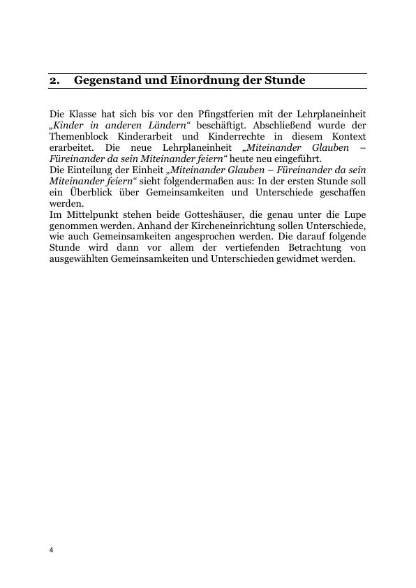 Miteinander Glauben – Füreinander da sein - Miteinander feiern - GRIN