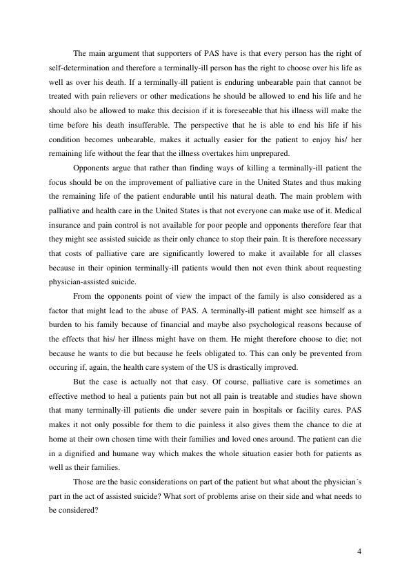 essay on assisted suicide