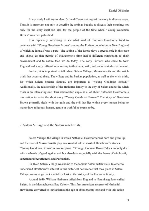 short summary of young goodman brown short summary of young goodman brown
