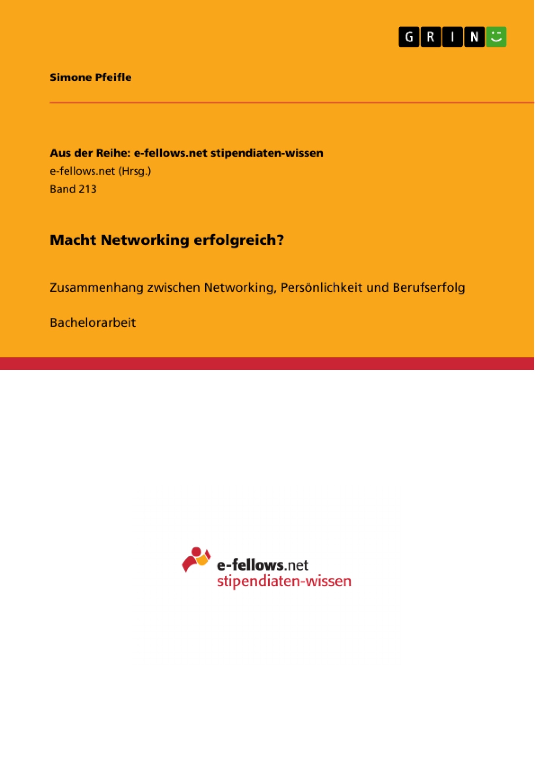 Titre: Macht Networking erfolgreich?