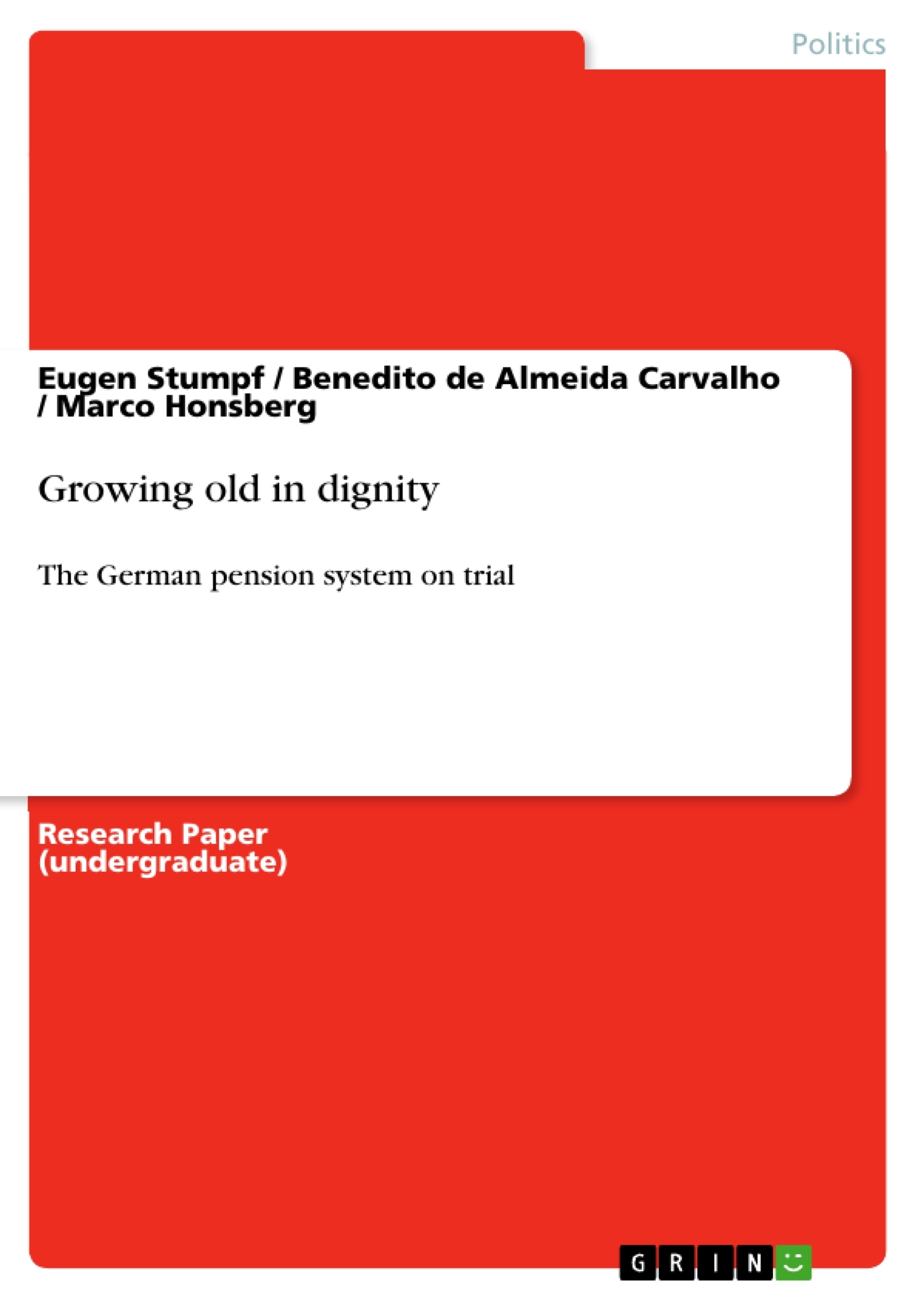 Título: Growing old in dignity