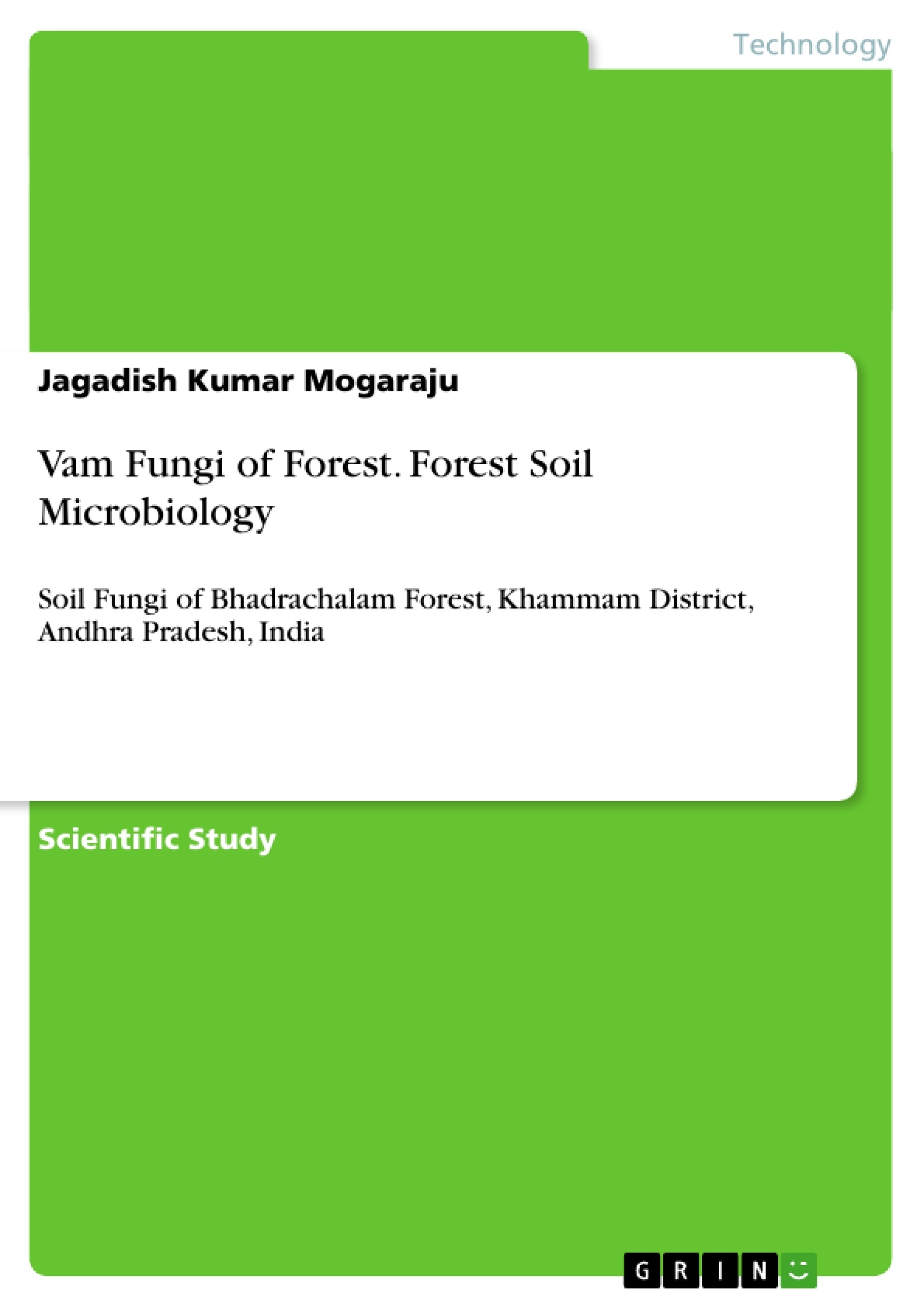 Title: Vam Fungi of Forest. Forest Soil Microbiology