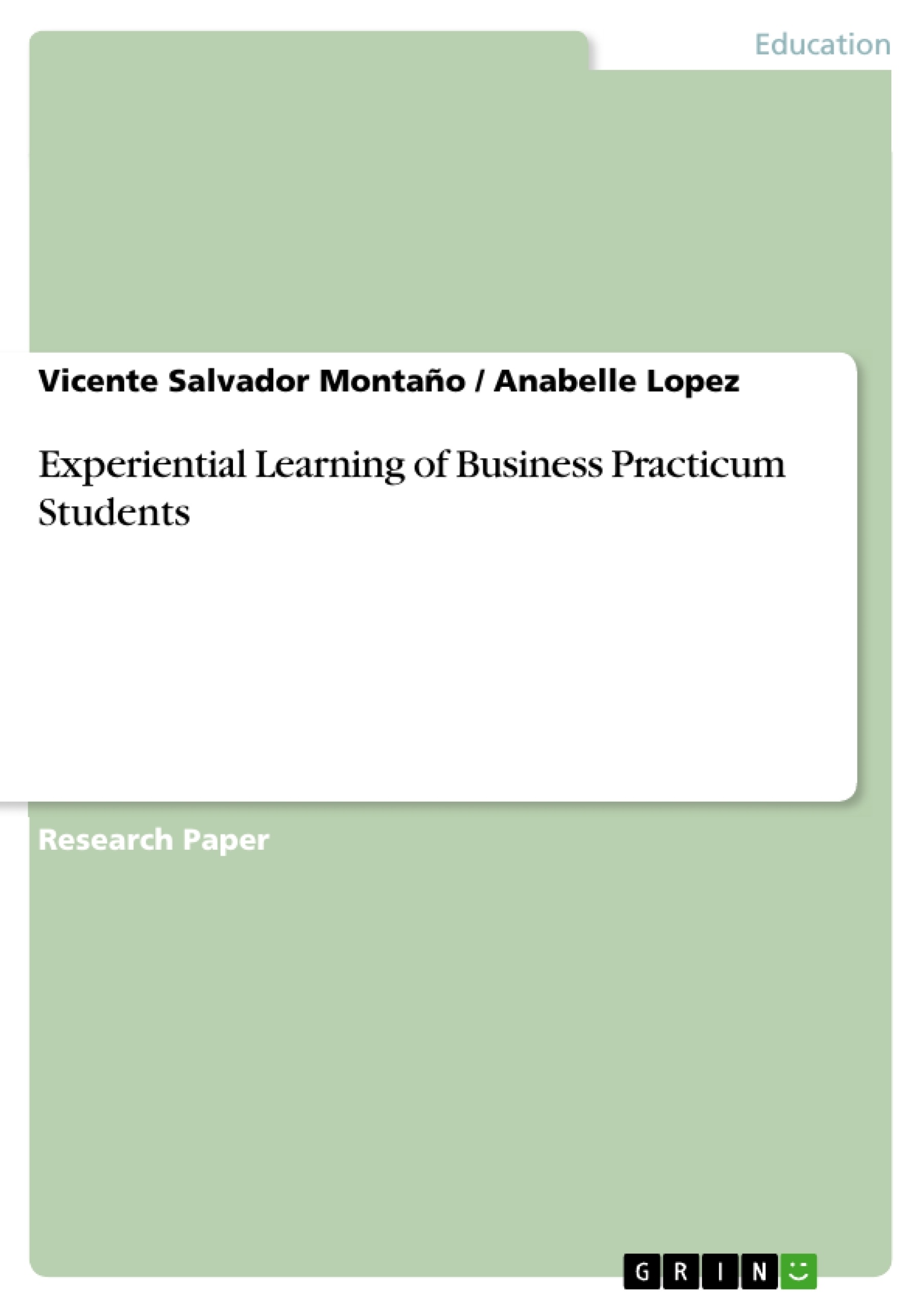 Title: Experiential Learning of Business Practicum Students