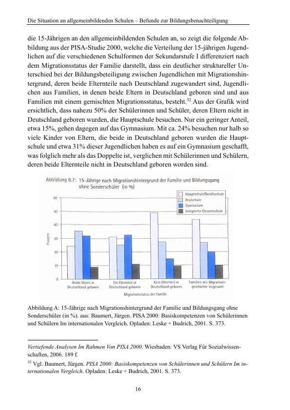 Die Situation Von Schülerinnen Und Schülern Mit Migrationshintergrund ...