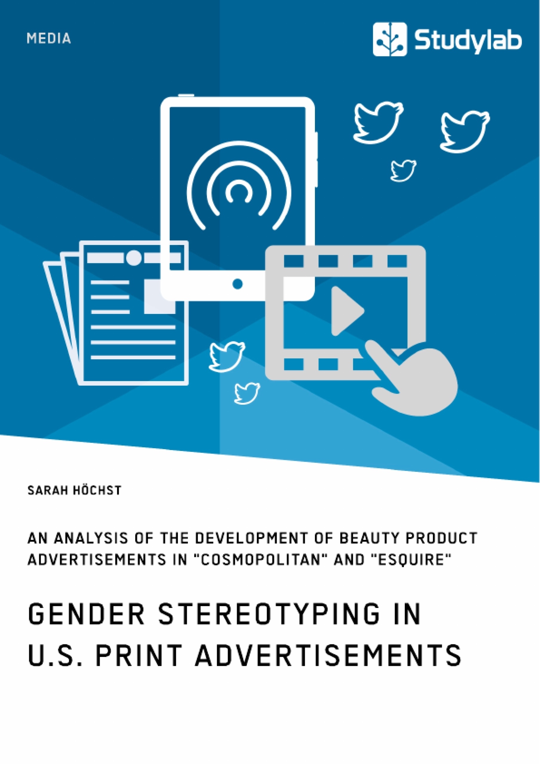 Titre: Gender Stereotyping in U.S. Print Advertisements