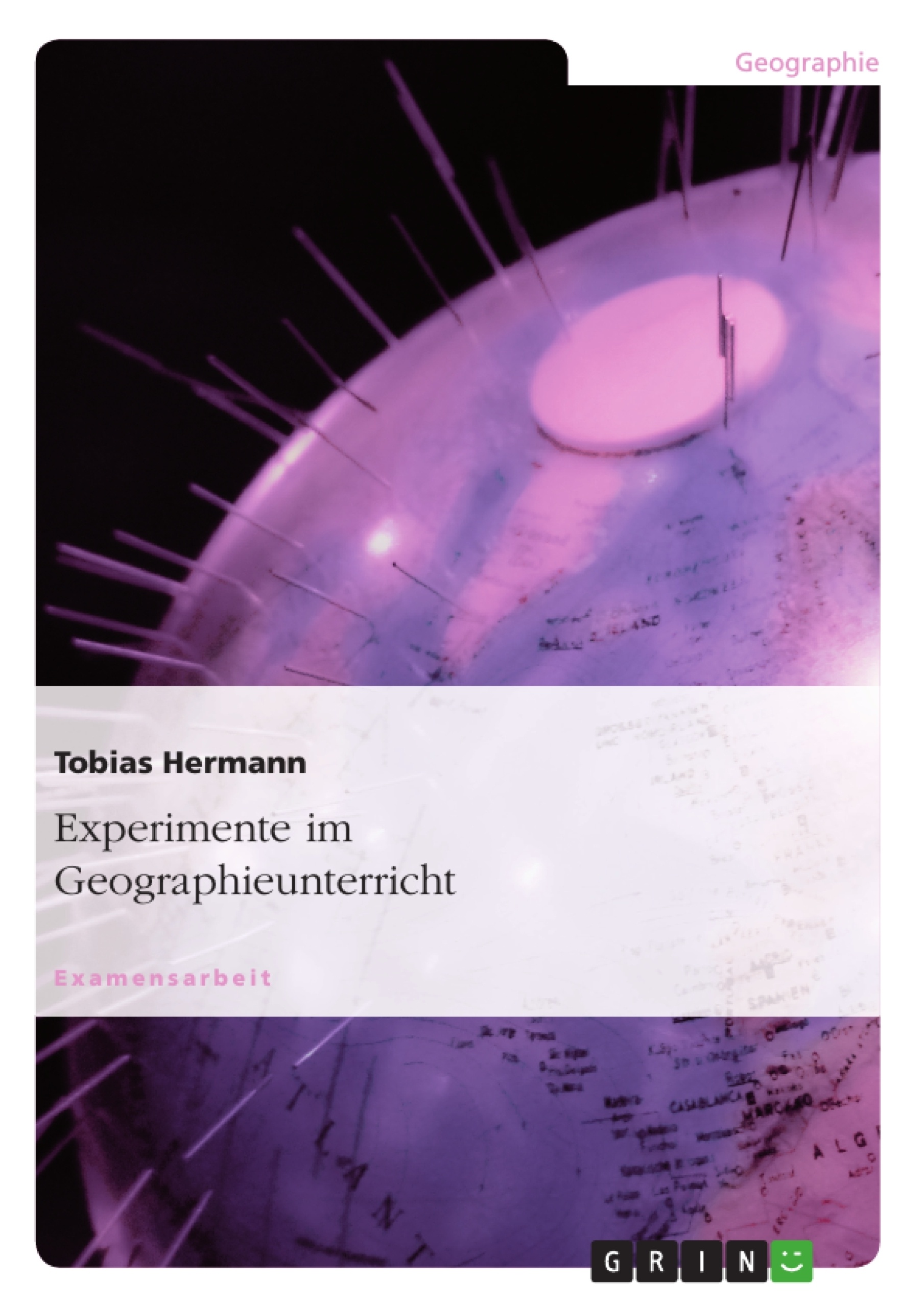 Título: Experimente im Geographieunterricht