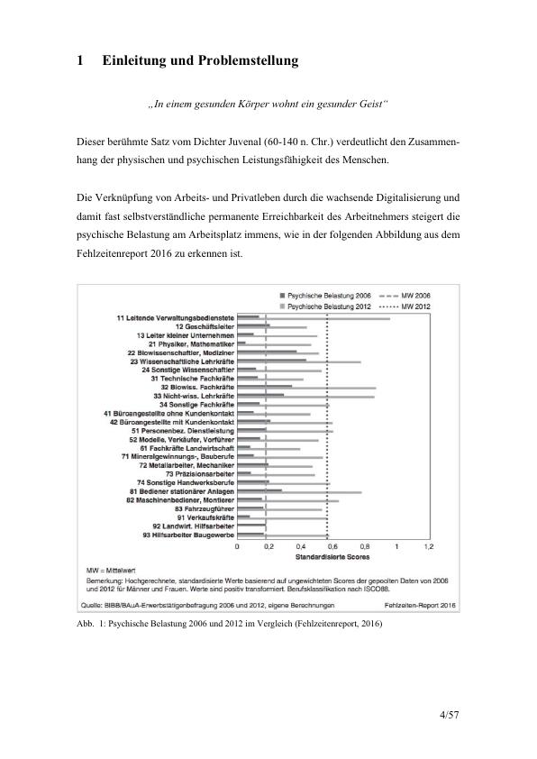 Gesundheit In Kleinen Und Mittleren Unternehmen (KMU). Hindernisse In ...