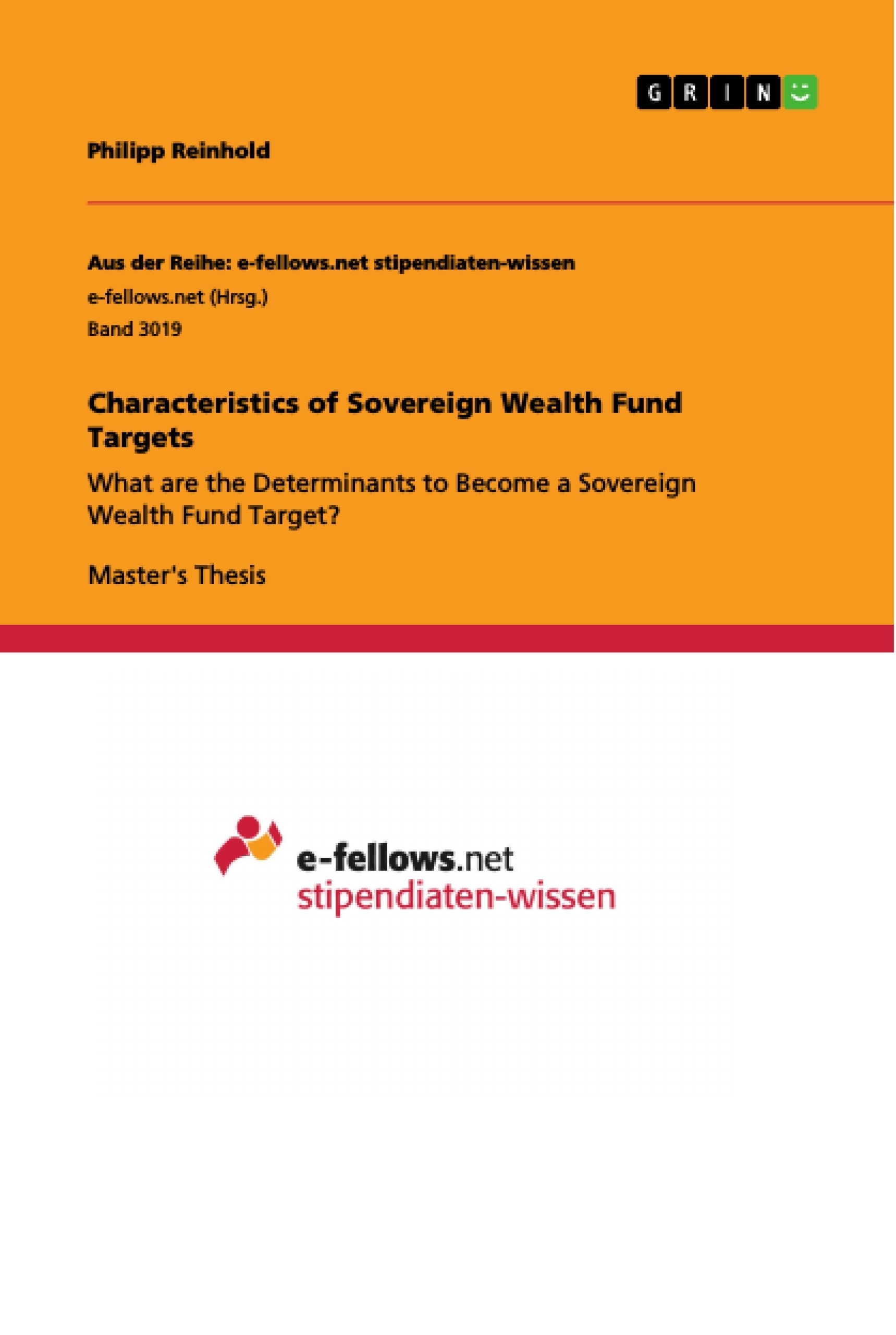 Title: Characteristics of Sovereign Wealth Fund Targets