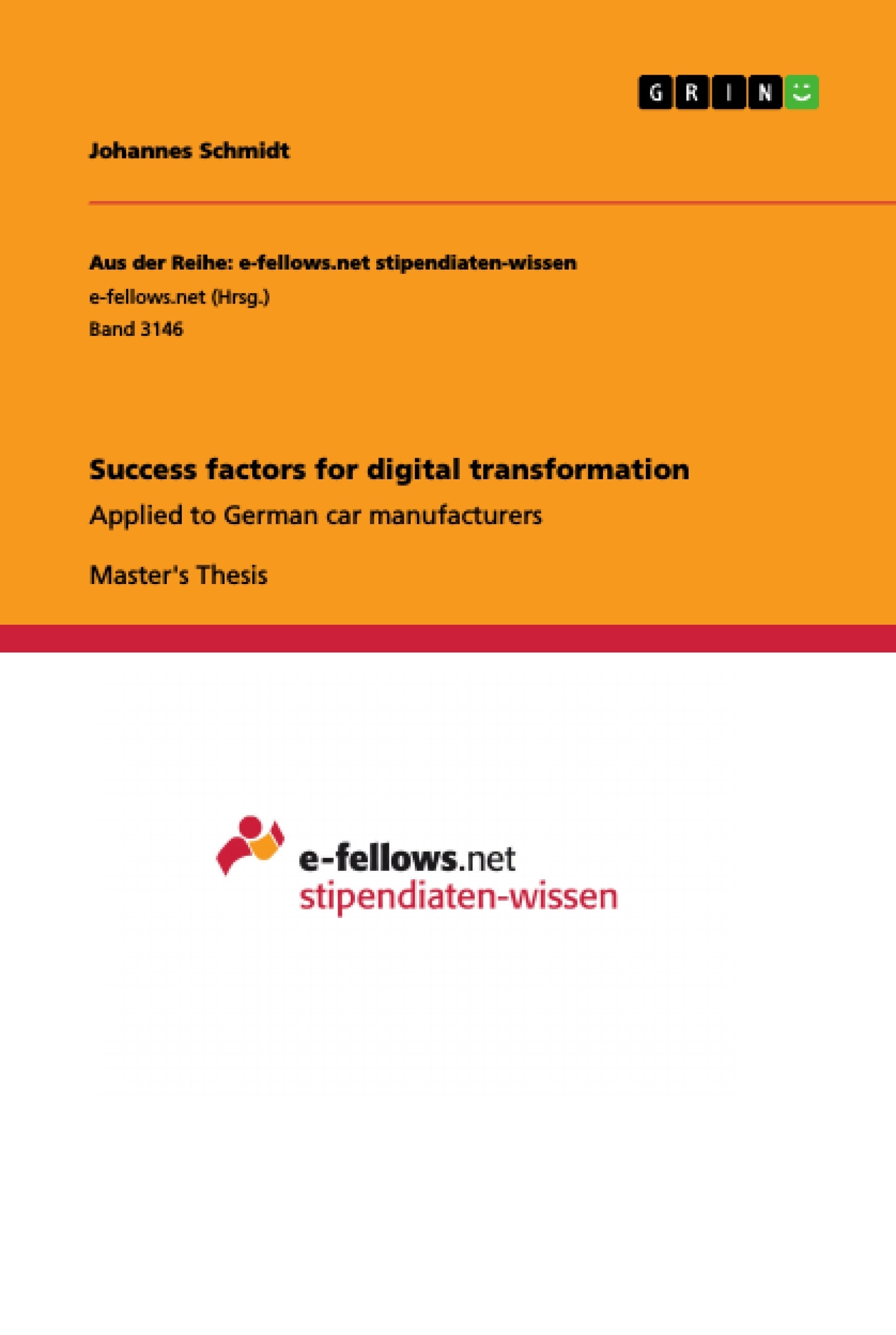 Title: Success factors for digital transformation
