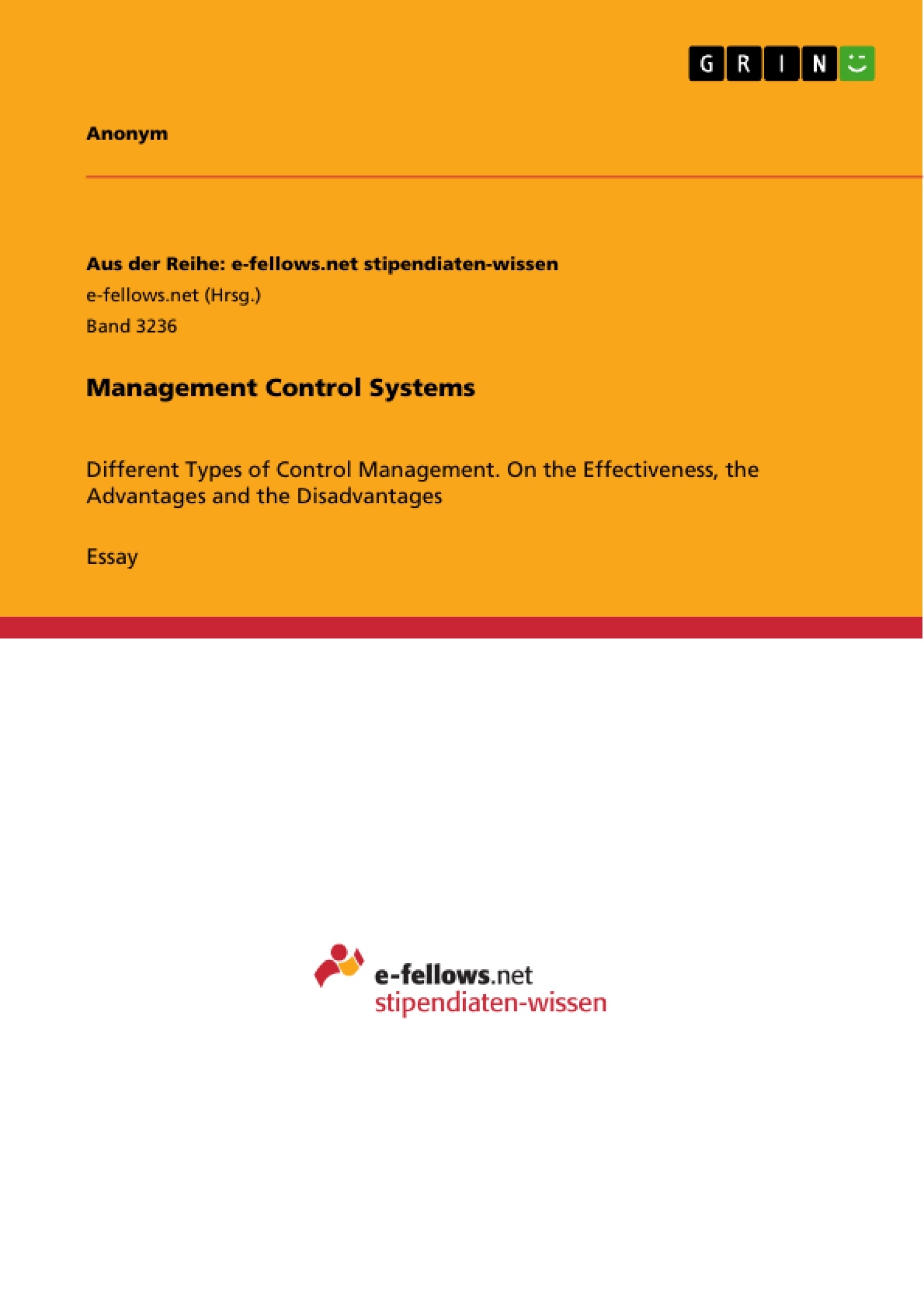 Title: Management Control Systems