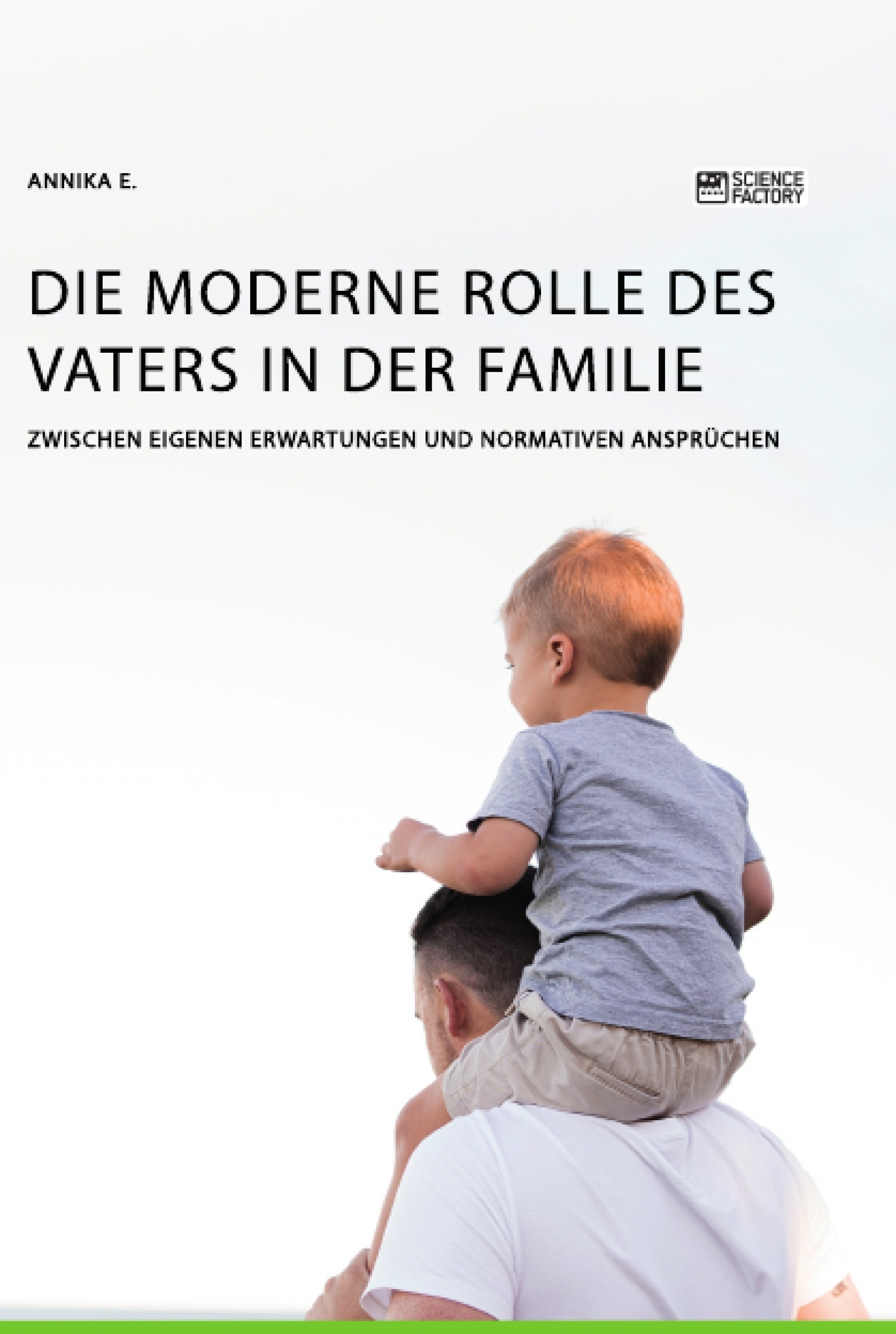 Titel: Die moderne Rolle des Vaters in der Familie. Zwischen eigenen Erwartungen und normativen Ansprüchen