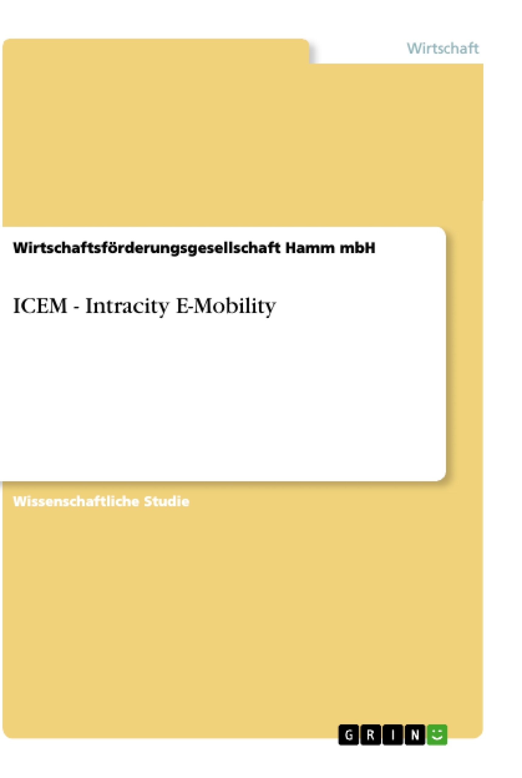 Title: ICEM - Intracity E-Mobility
