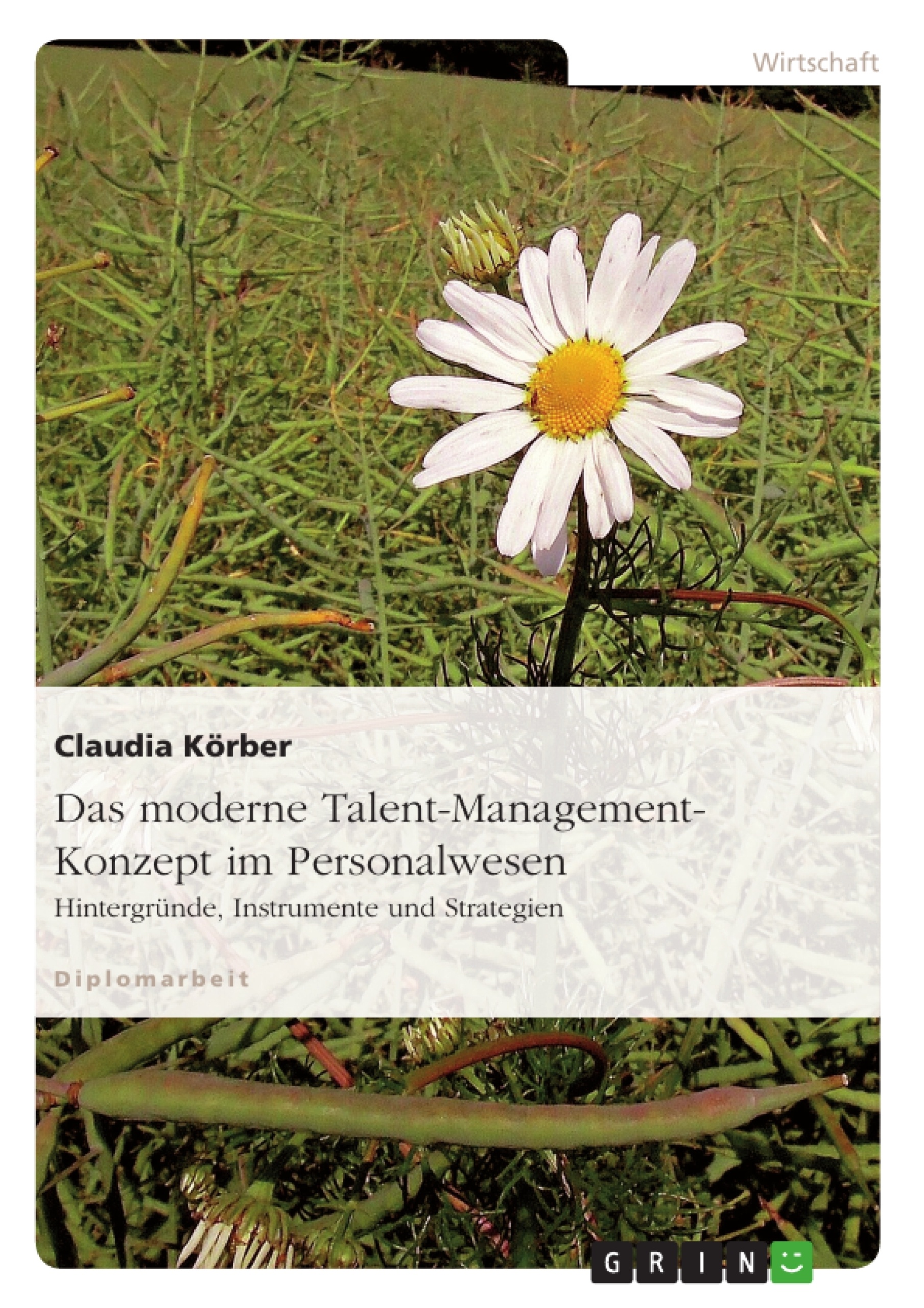 Titre: Das moderne Talent-Management-Konzept im Personalwesen