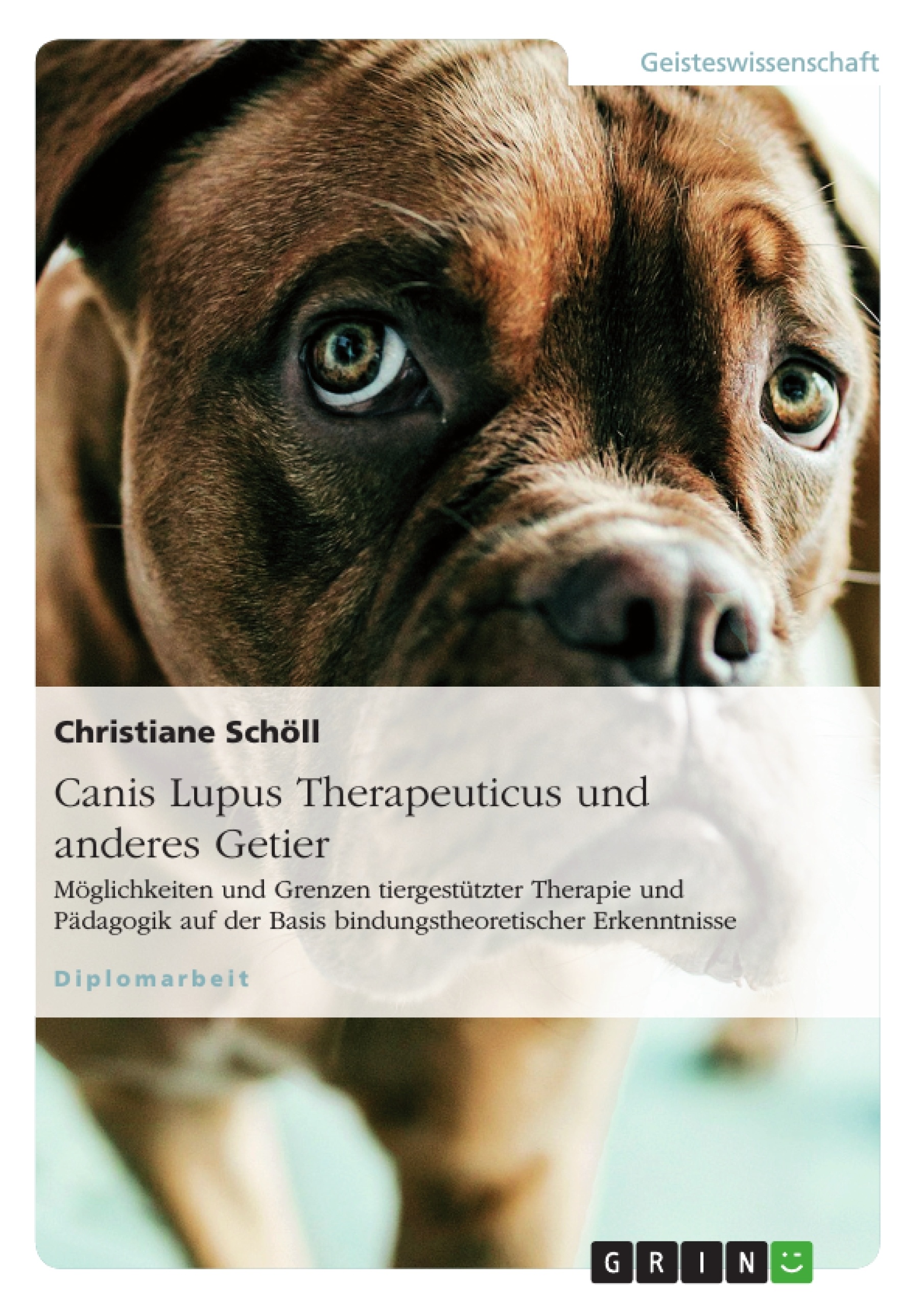 Title: Canis Lupus Therapeuticus und anderes Getier