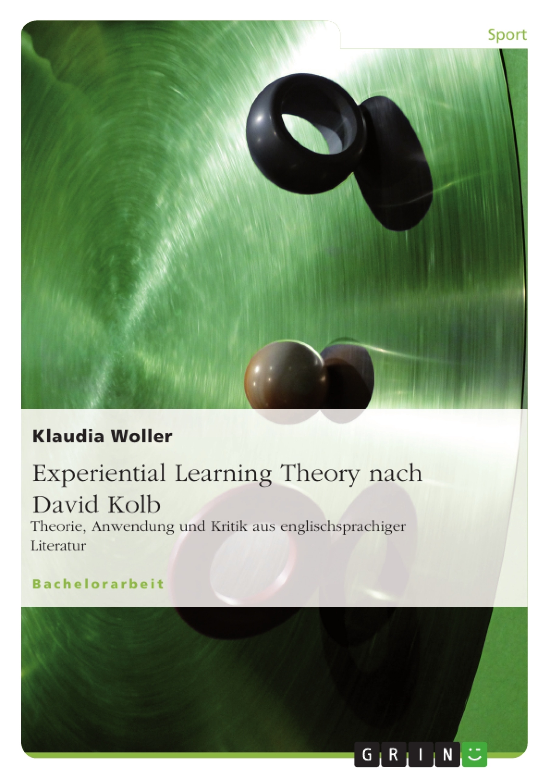 Titre: Experiential Learning Theory nach David Kolb