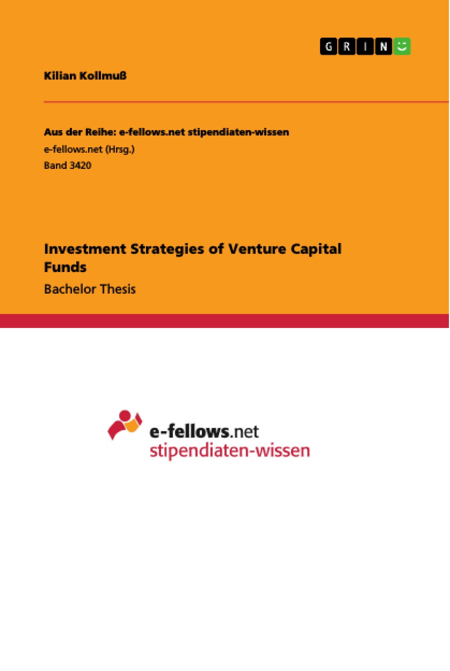 Title: Investment Strategies of Venture Capital Funds