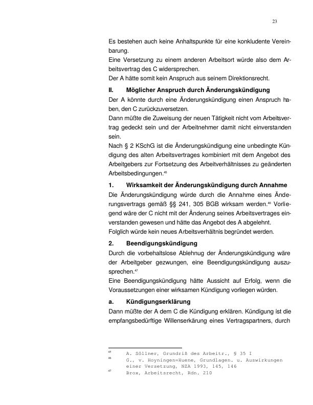 Juristisches Gutachten Zum Thema Arbeitsrecht. Ansprüche Aus § 832I BGB ...