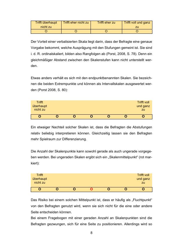 Erstellung Eines Quantitativen Fragebogens, Vor- Und Nachteile Von ...