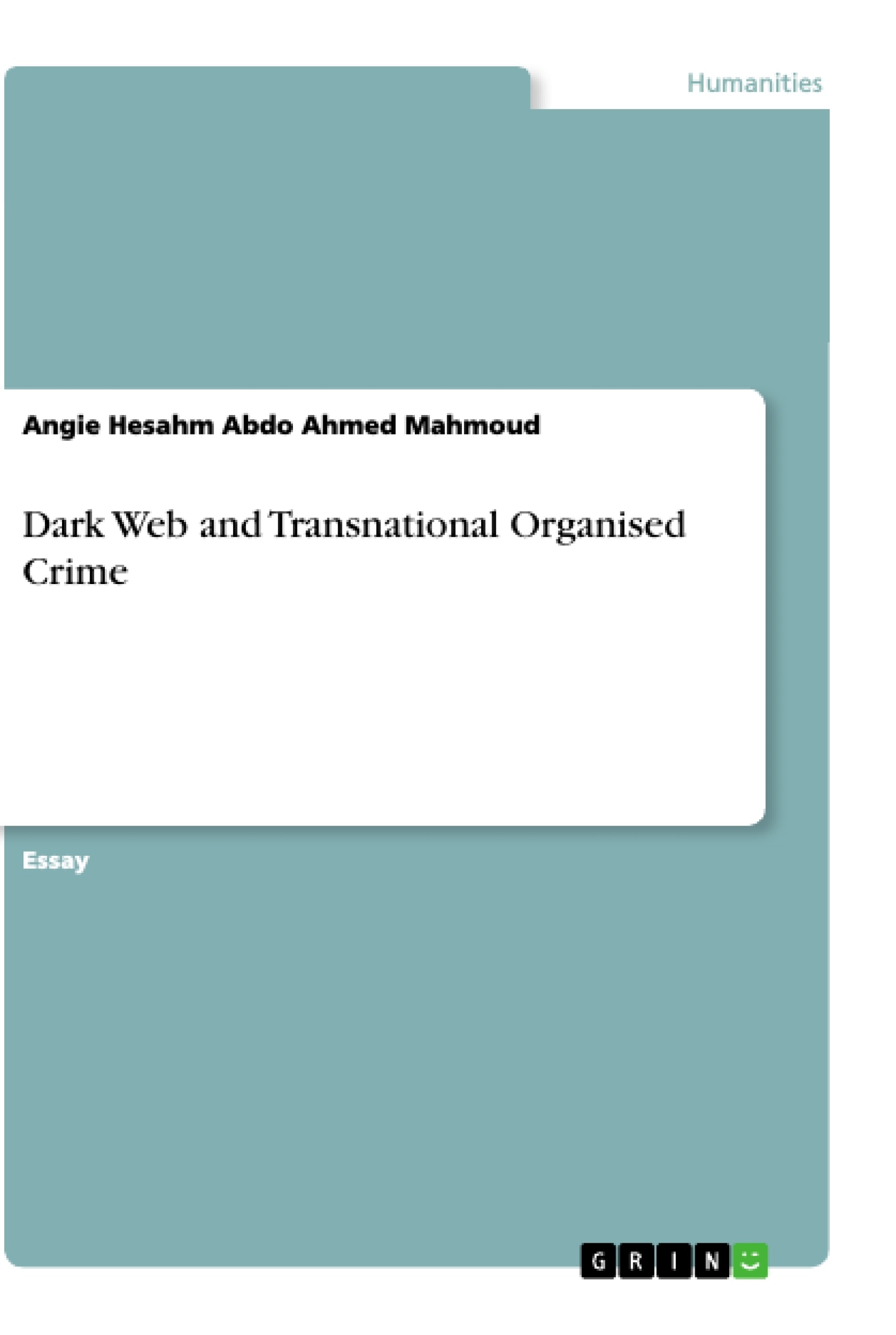 Título: Dark Web and Transnational Organised Crime
