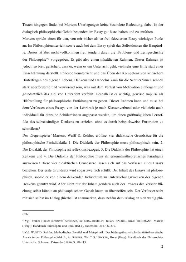 essay bedeutung deutsch