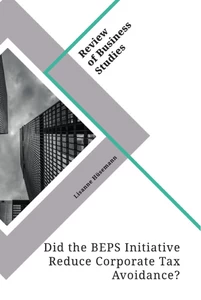 Title: Did the BEPS Initiative Reduce Corporate Tax Avoidance?