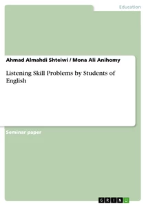 Title: Listening Skill Problems by Students of English