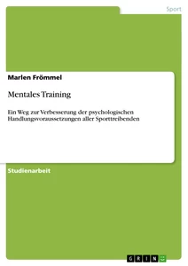 Title: Mentales Training