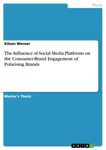 Title: The Influence of Social Media Platforms on the Consumer-Brand Engagement of Polarising Brands