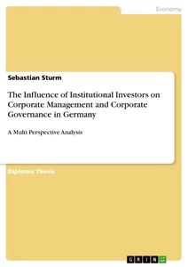 The Influence Of Institutional Investors On Corporate