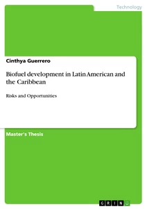 Title: Biofuel development in Latin American and the Caribbean
