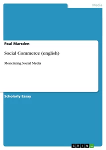 Titel: Social Commerce (english)