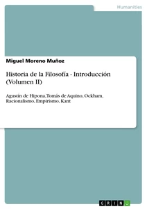 Title: Historia de la Filosofía - Introducción (Volumen II)