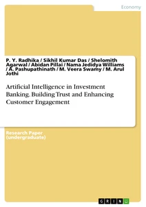 Artificial Intelligence in Investment Banking. Building Trust and Enhancing Customer Engagement