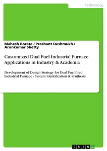 Customized Dual Fuel Industrial Furnace. Applications in Industry & Academia