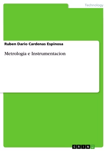 Título: Metrologia e Instrumentacion