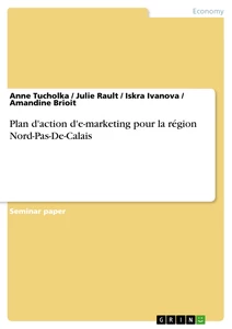 Titre: Plan d'action d'e-marketing pour la région Nord-Pas-De-Calais