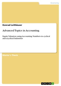 Thesis title accounting