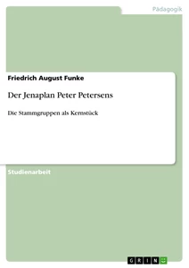 Title: Der Jenaplan Peter Petersens